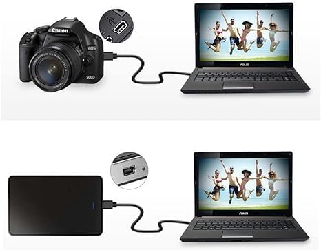 Pbuddy USB 2.0 Type A to Type B Mini Cable