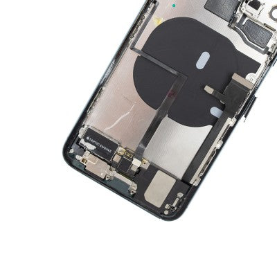 Rear Housing with Full Set Parts for iPhone 11 Pro Max-Matte Midnight Green (Purple)