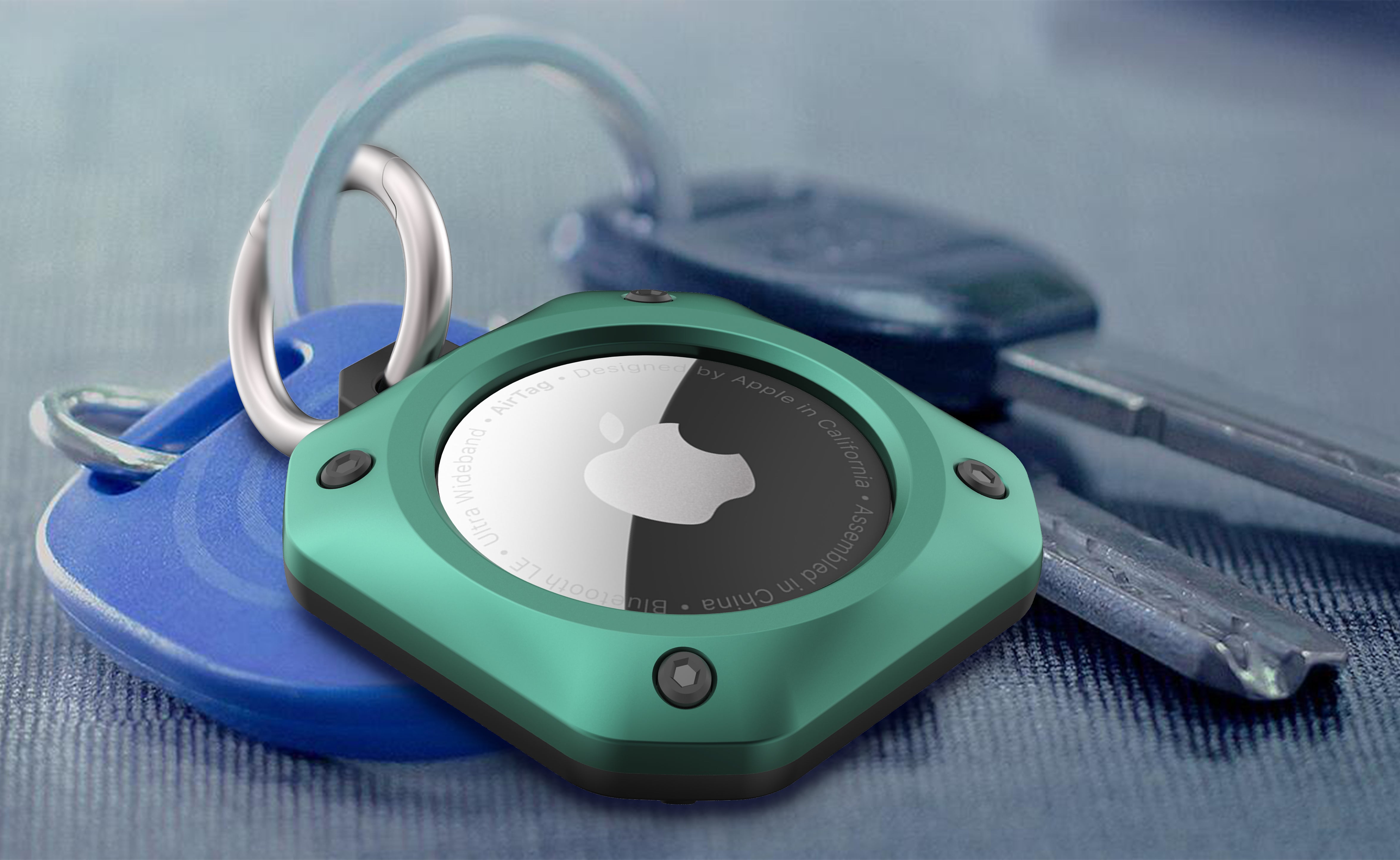 Premium AirTag Holder Keychain – Secure & Stylish Protection