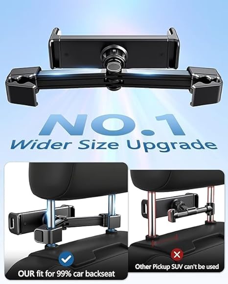 Back Seat Bracket For Tablets Car Rear Pillow Stand