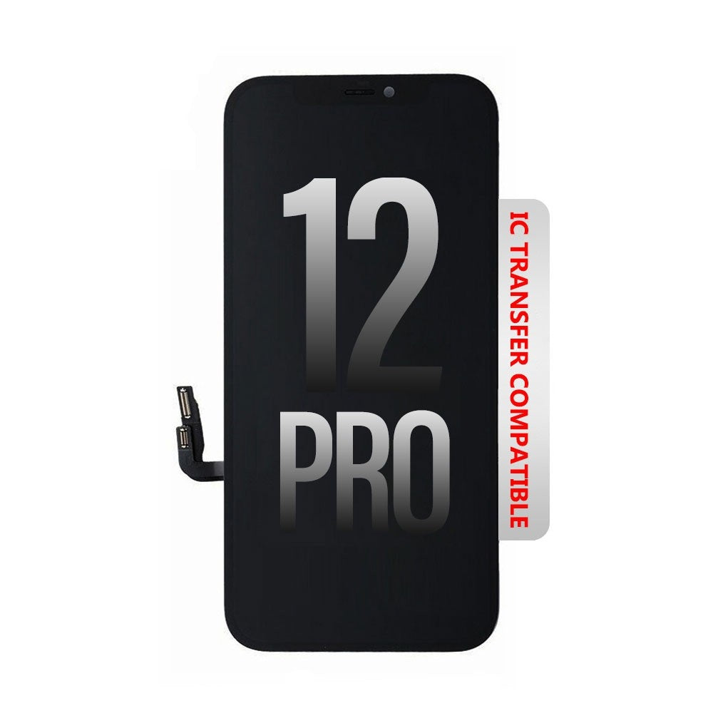 Genuine OEM iPhone 12 Pro Black OLED Replacement Screen Digitizer Grade A Genuine OEM iPhone 12 Pro Black OLED Replacement Screen Digitizer Grade A