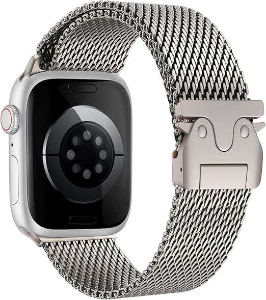 Stainless Steel Band for Apple Watch – 49mm / 46mm / 45mm / 44mm / 42mm