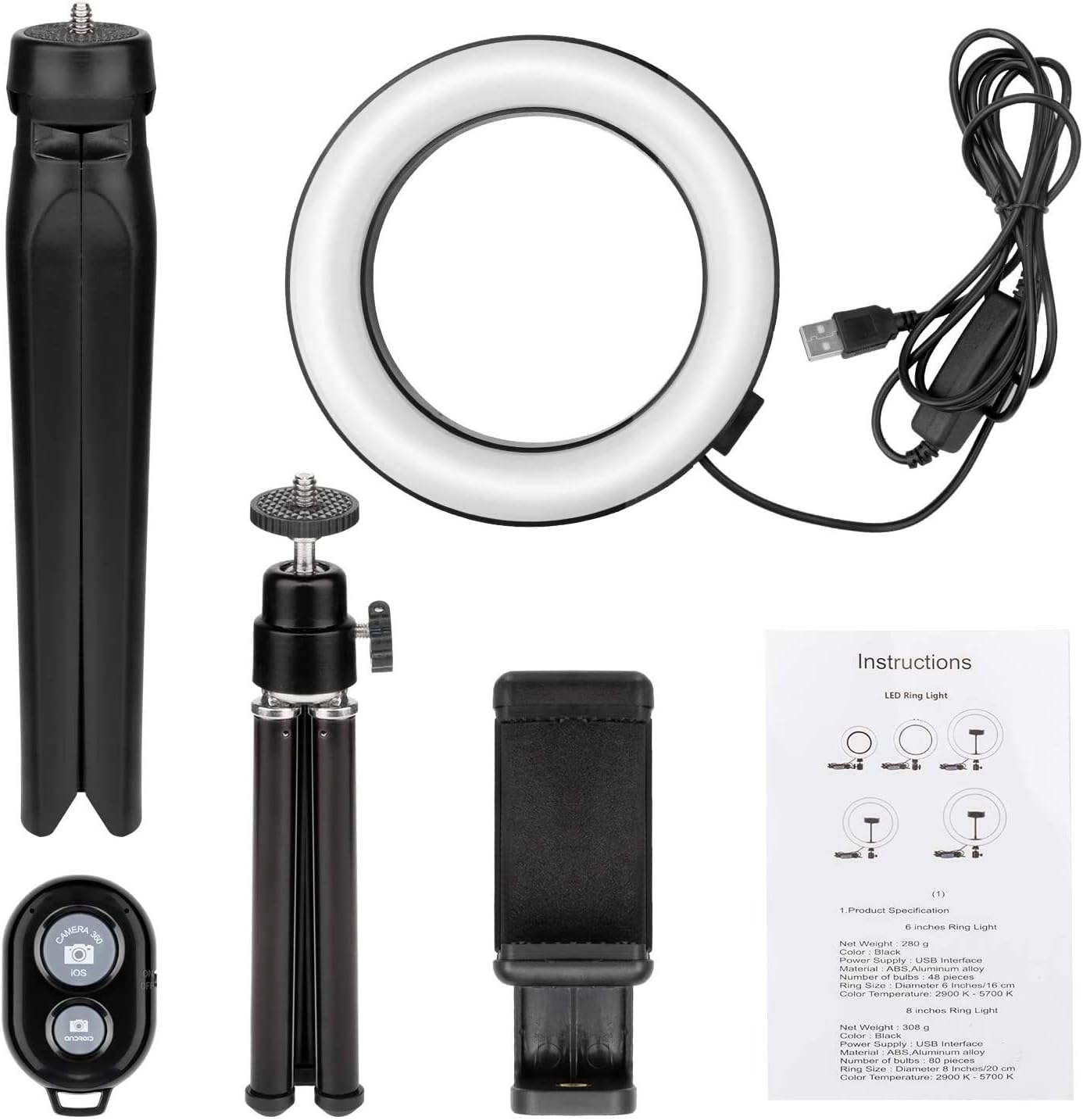 Pbuddy LED Ring Light 6