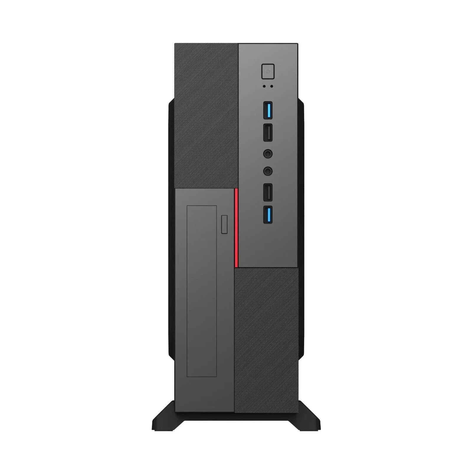 BESTA M17 Slim MicroATX Desktop PC Case with 300W Power Supply