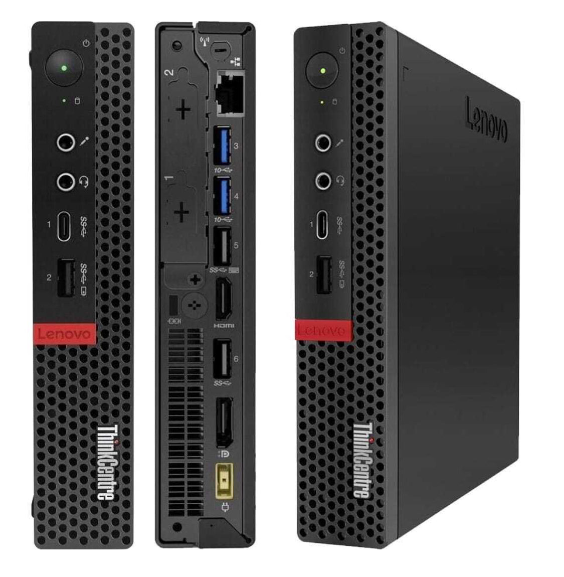 Lenovo ThinkCentre M720Q Mini Desktop PC i5 9500T 8 RAM 256 SSD Win 11 WiFi