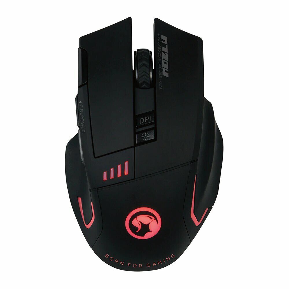 MARVO M720W 4800DPI Wireless Gaming Mouse Buttons Optical Backlight + AA Battery