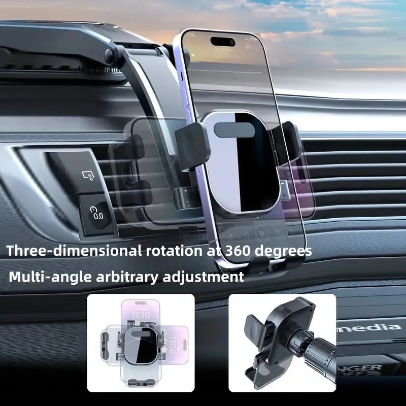 Mobile Phone Bracket, Mobile Phone Bracket 360 Degrees Rotating Suction Cup Navigation Bracket, Instrument Table, Desktop Universal Bracket