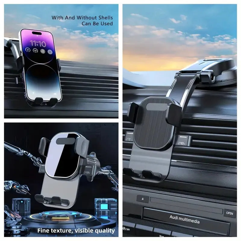 Mobile Phone Bracket, Mobile Phone Bracket 360 Degrees Rotating Suction Cup Navigation Bracket, Instrument Table, Desktop Universal Bracket