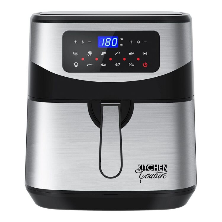 Kitchen Couture Digital Air Fryer Silver 12L – Healthy, Convenient, and Stylish Cooking