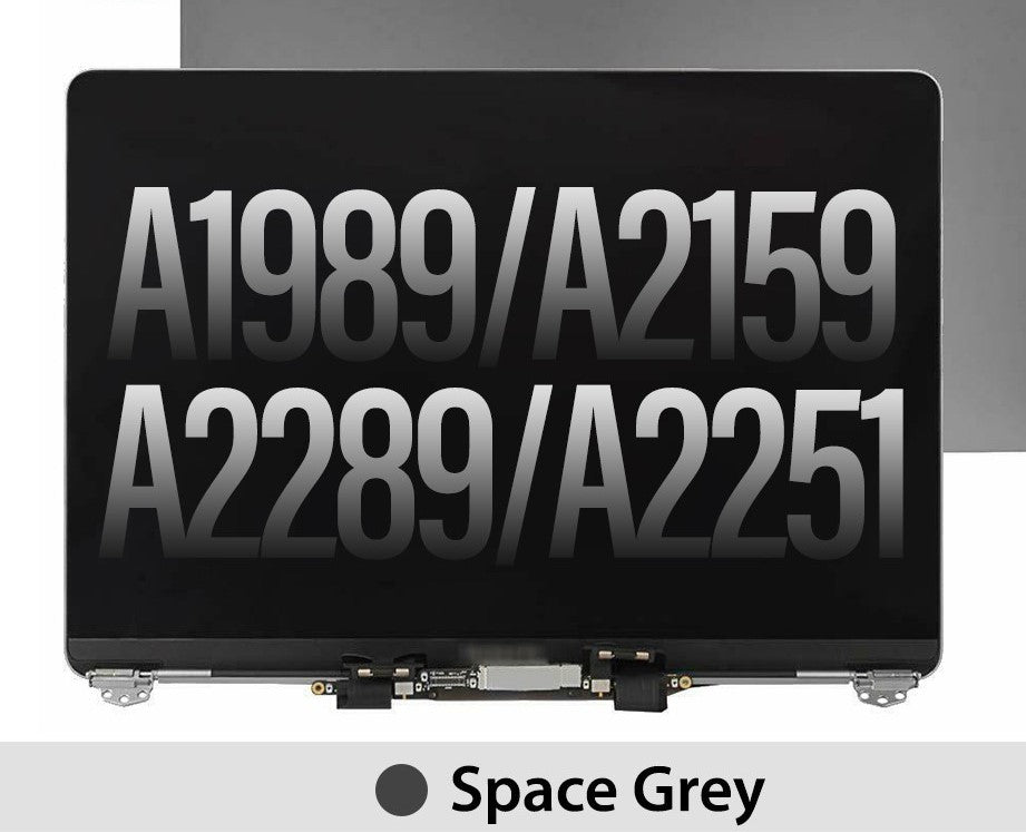Gray LCD Screen Display+Top Cover Parts For Macbook Pro A1989/A2159 Gray LCD Screen Display+Top Cover Parts For Macbook Pro A1989/A2159