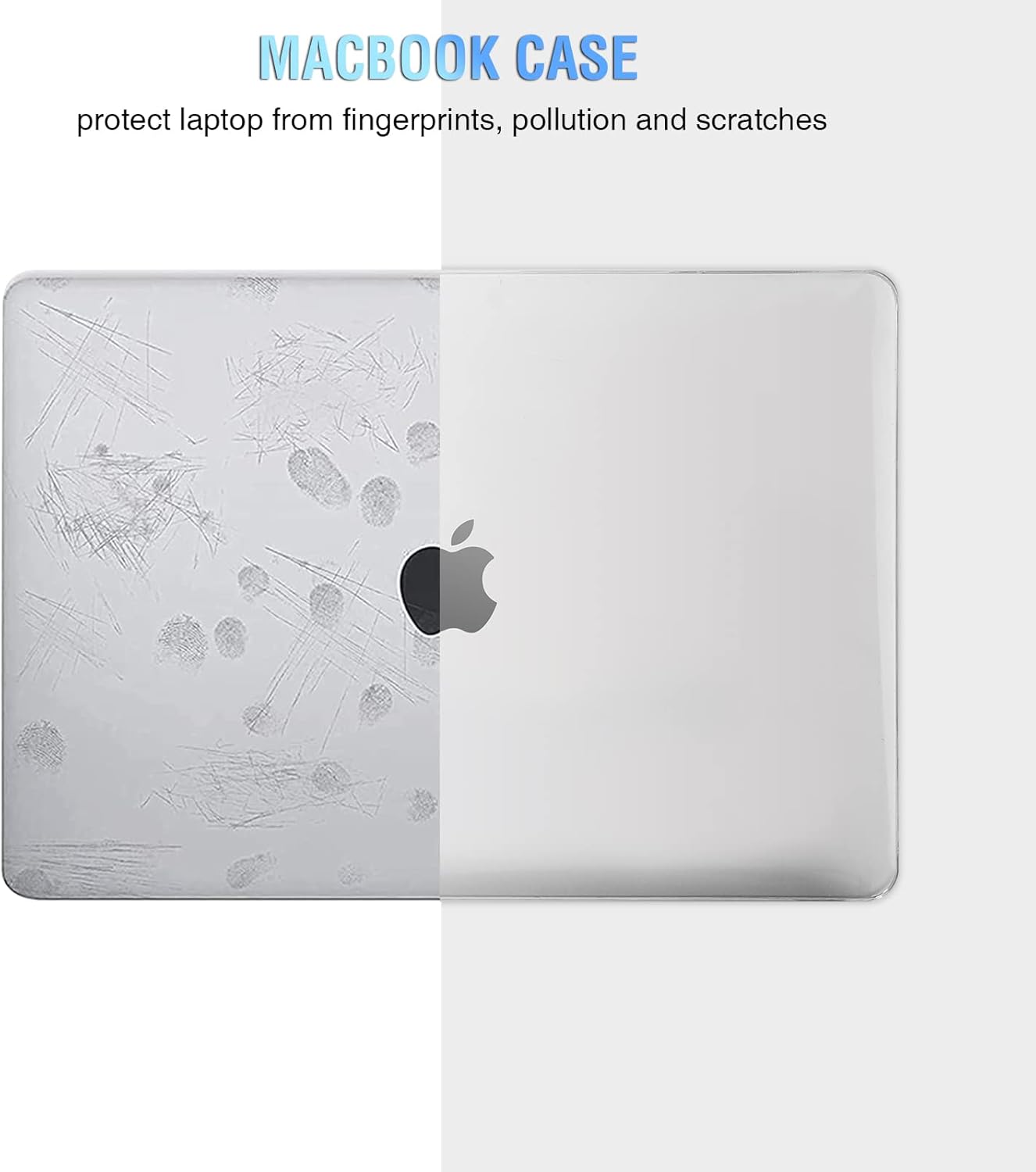EooCoo Compatible with MacBook Pro 13 inch Case M2 2025 2024-2016 Release M1 A2338 A2289 A2251 A2159 A1989 A1706 A1708 Protective Hard Case with Keyboard Cover, Screen Protector - Crystal Clear