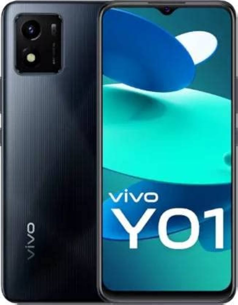 VIVO Y01 – 32GB – Black (Refurbished, Grade A)
