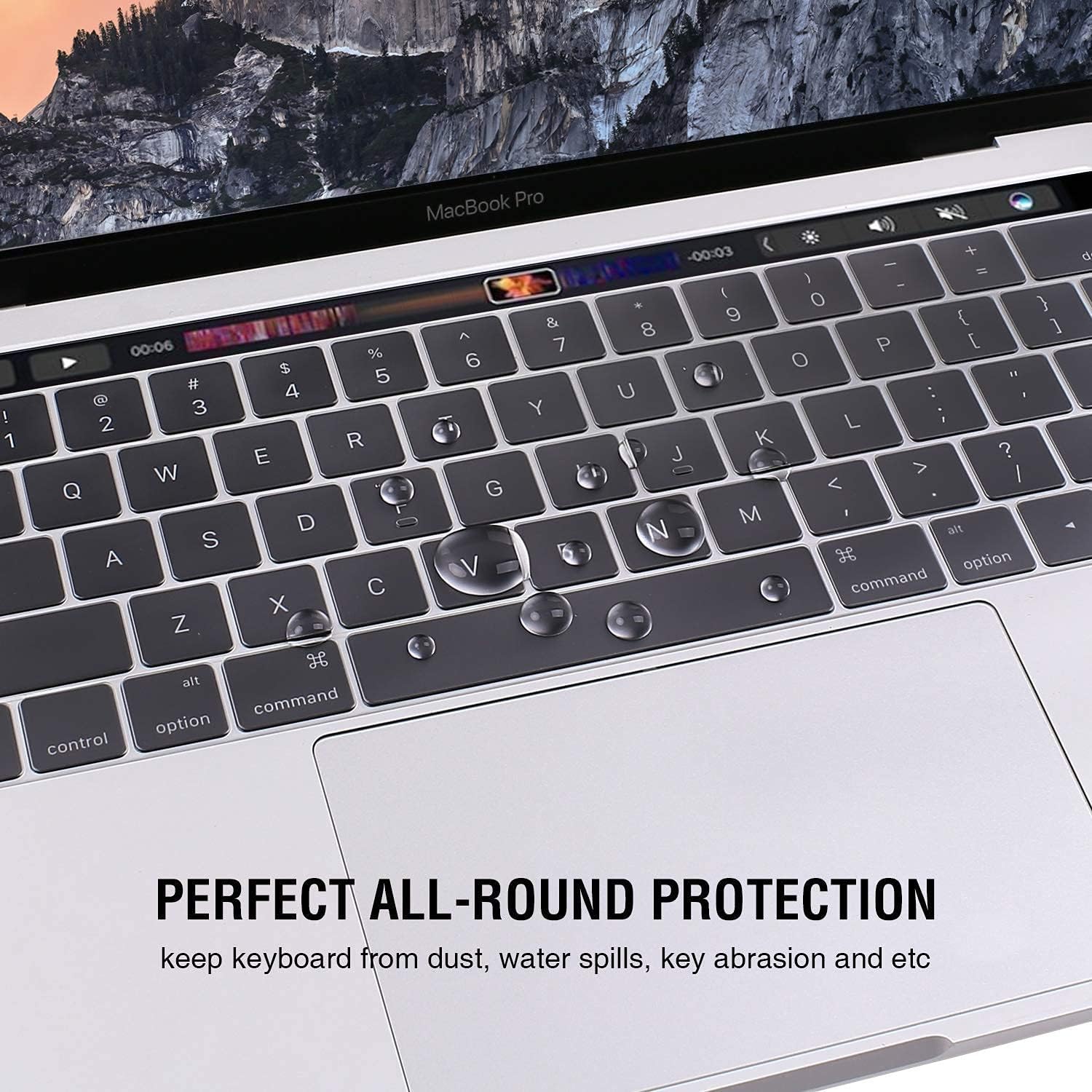 EooCoo Compatible with MacBook Pro 13 inch Case M2 2025 2024-2016 Release M1 A2338 A2289 A2251 A2159 A1989 A1706 A1708 Protective Hard Case with Keyboard Cover, Screen Protector - Crystal Clear