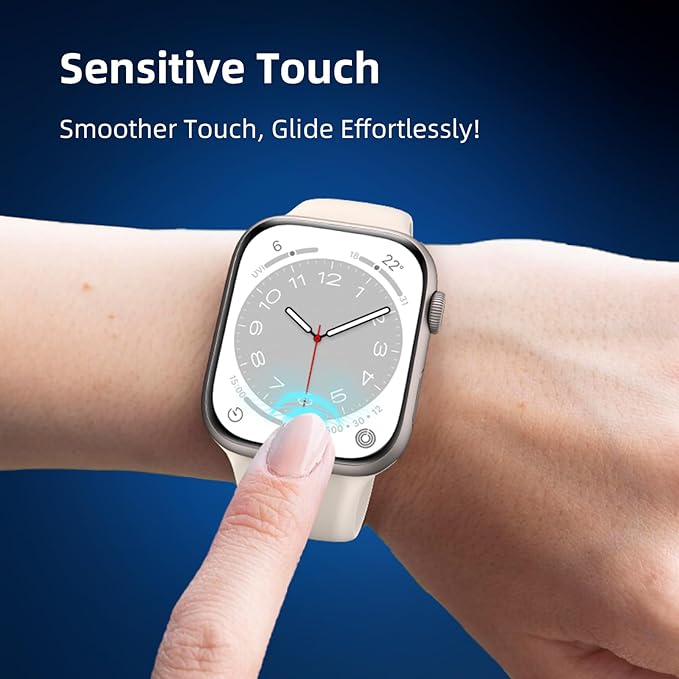 9D FULL COVER SCREEN PROTECTOR FOR APPLE WATCH 38mm/ 42mm / 44mm/ 49mm