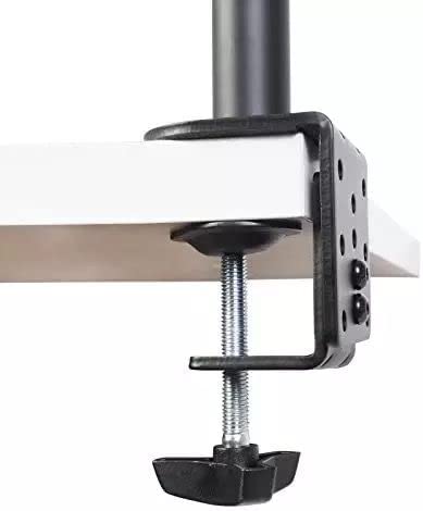 Desk Mount Dual LED LCD Monitor Stand Bracket 13 27 Inch Flat Screen Swivel Holder