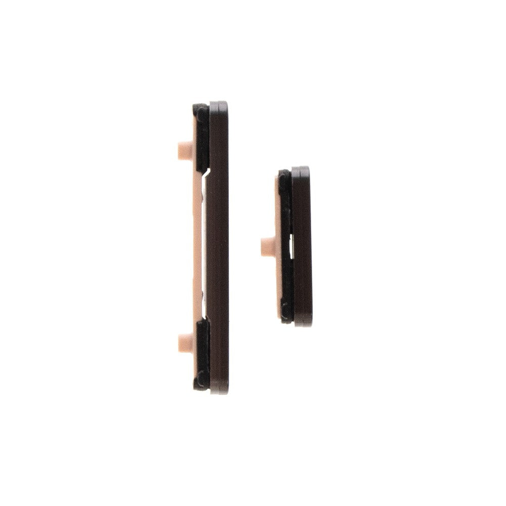 Power Button and Volume Button Side Button for Samsung Galaxy S24 S921B / S24 Plus S926B-Onyx Black