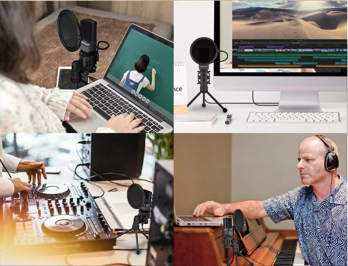 Marvo Mic-03 USB Powered Professional Gaming Streaming Desktop Microphone