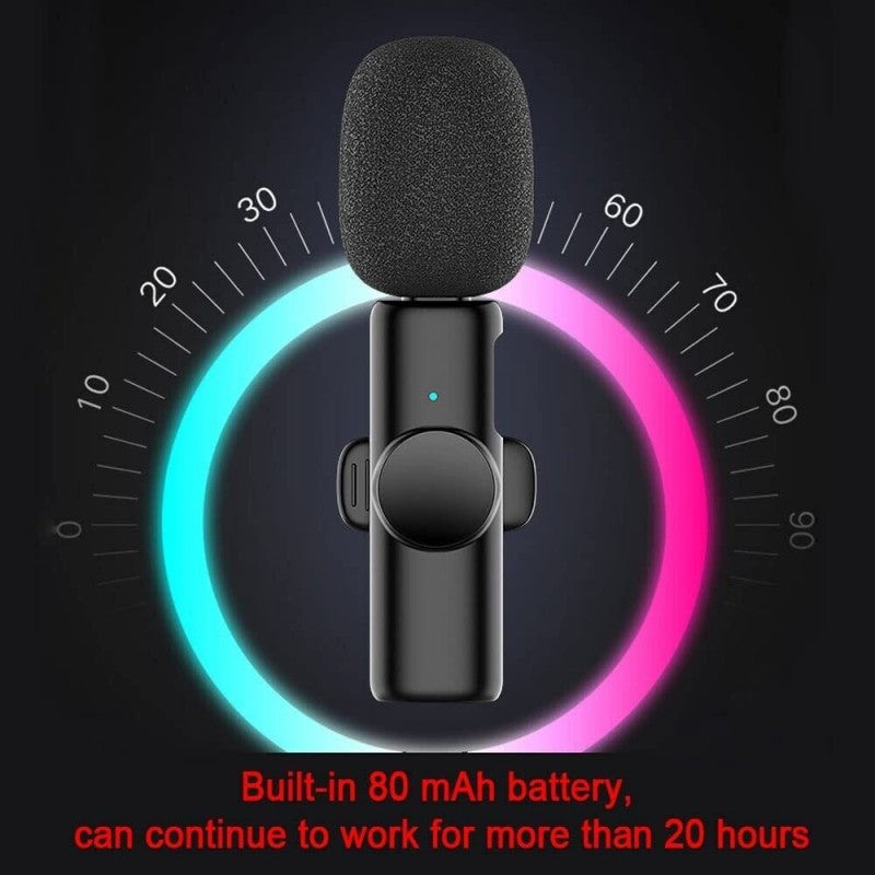Twin Pack Lavalier TikTok YouTube video recoding Mic K11