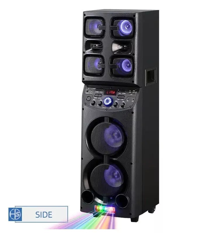 Trolley karaoke Speaker Model 0655 - Bluetooth Speaker With Mic Karoke Speaker Party Speaker 1000 w power speaker