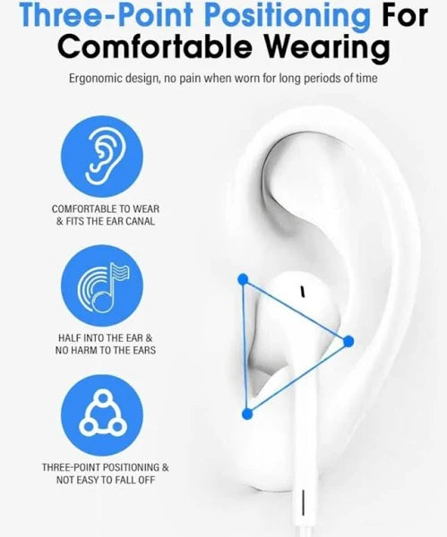 Earphones Lightning Apple Headphones With Remote Control