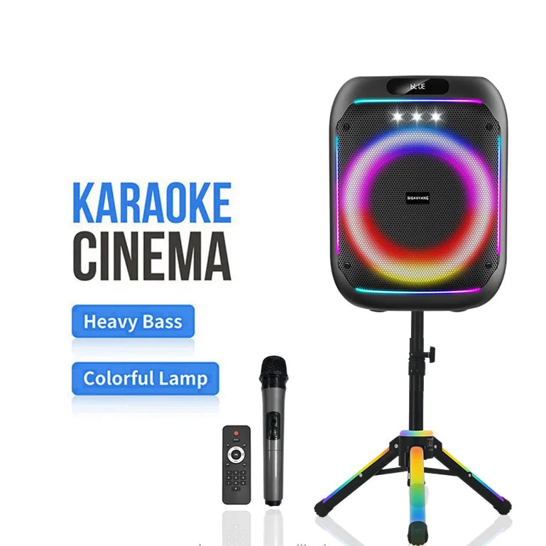 Wireless Speakers Outdoor Speaker Box Wireless Karaoke Speaker Partybox Portable bluetooth Speaker - WGY868