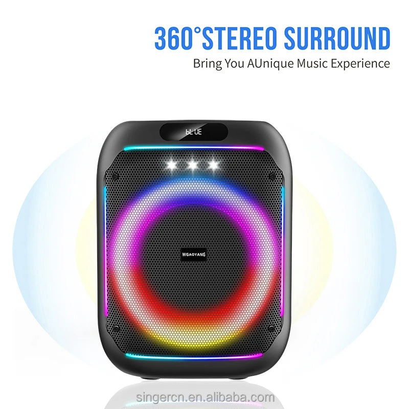 Wireless Speakers Outdoor Speaker Box Wireless Karaoke Speaker Partybox Portable bluetooth Speaker - WGY868