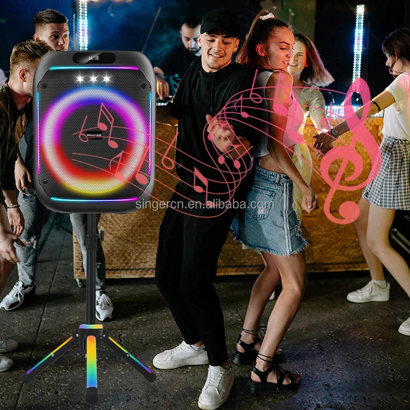 Wireless Speakers Outdoor Speaker Box Wireless Karaoke Speaker Partybox Portable bluetooth Speaker - WGY868