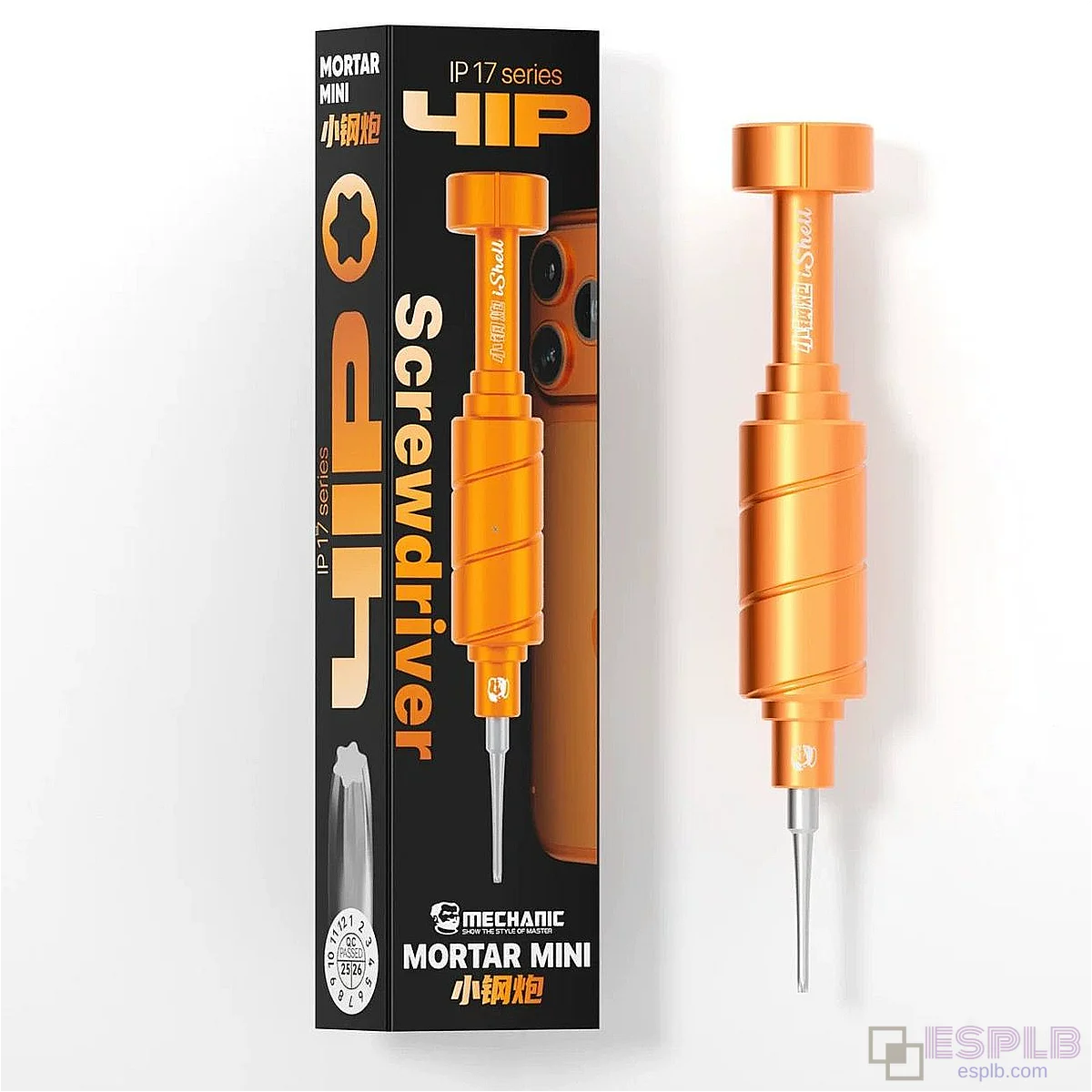 Mechanic iShell 5-Piece Precision Screwdriver Set – Magnetic Tips & Noise Reduction Bearings