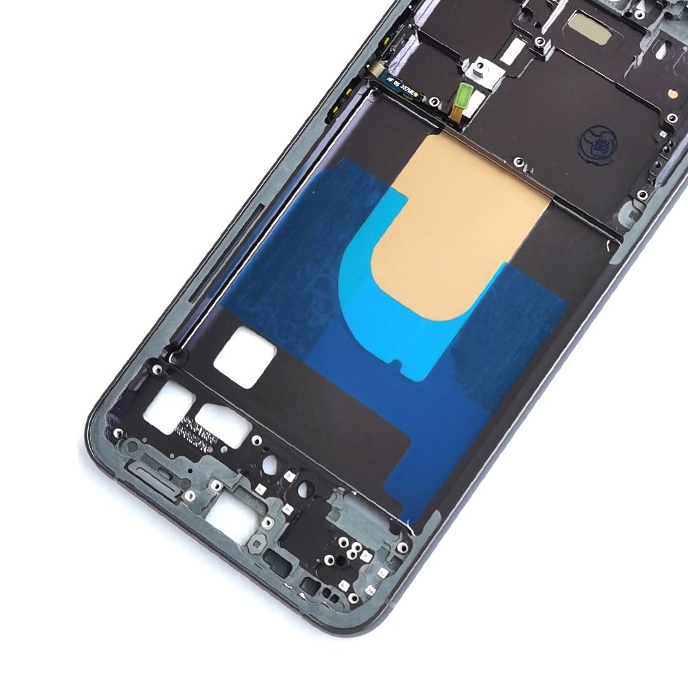 Brown Chassis Mid Frame Cover Replacement Assembly for Samsung Galaxy S23 FE S711-Graphite (EUROPEAN VERSION)