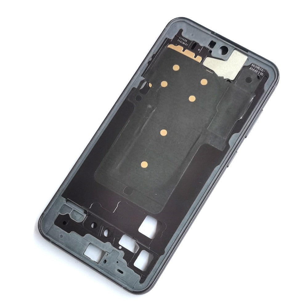 Brown Chassis Mid Frame Cover Replacement Assembly for Samsung Galaxy S23 FE S711-Graphite (EUROPEAN VERSION)