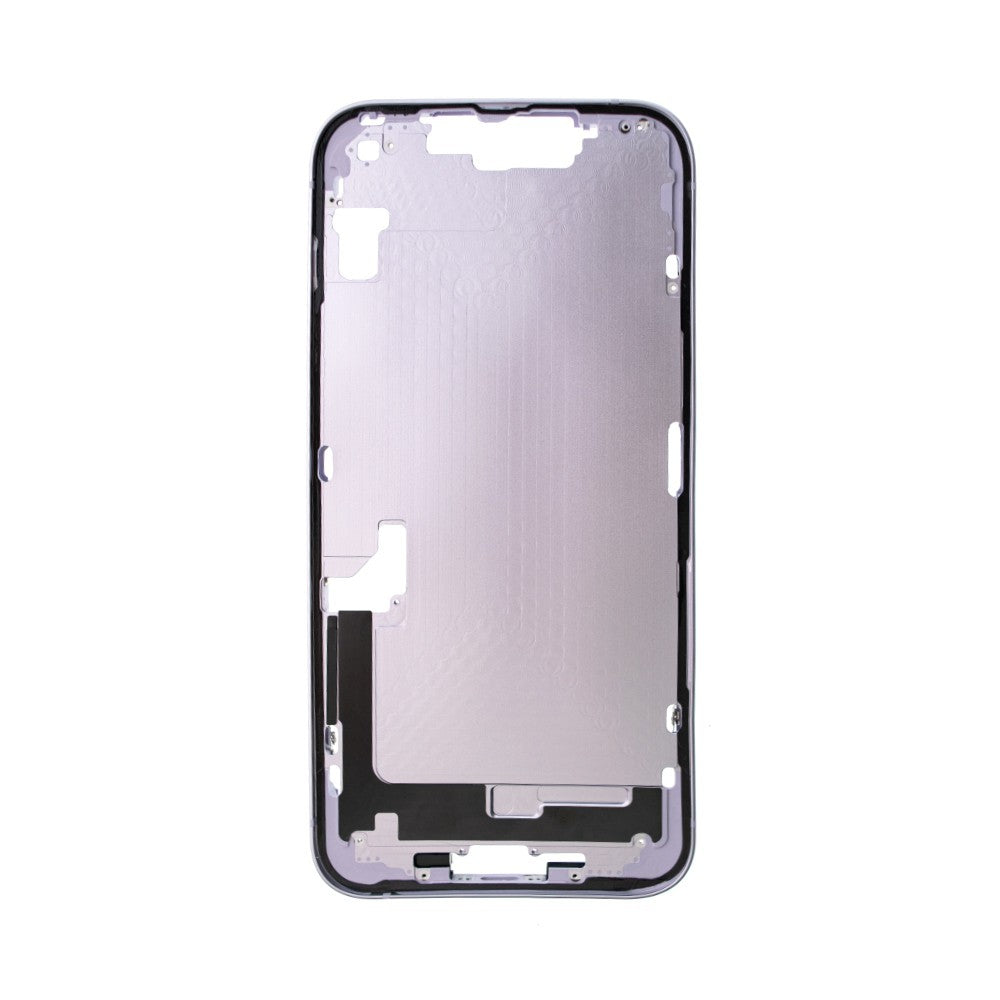 Brown Chassis Mid Frame Cover Replacement Assembly for iPhone 14 Plus-Purple (CHINA VERSION)