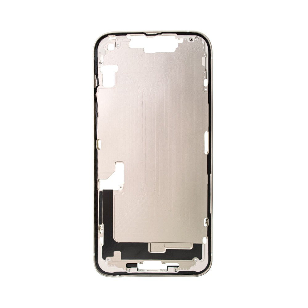 Brown Chassis Mid Frame Cover Replacement Assembly for iPhone 14 Plus-Starlight (CHINA VERSION)