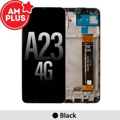 Tecguru-Samsung Galaxy A23 A235F LCD Screen Replacement (Service Pack)-Black