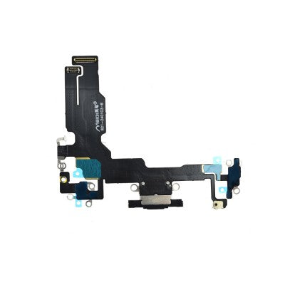 Red Charging Port for iPhone 15-Black