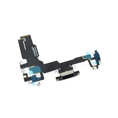 Red Charging Port for iPhone 15-Black