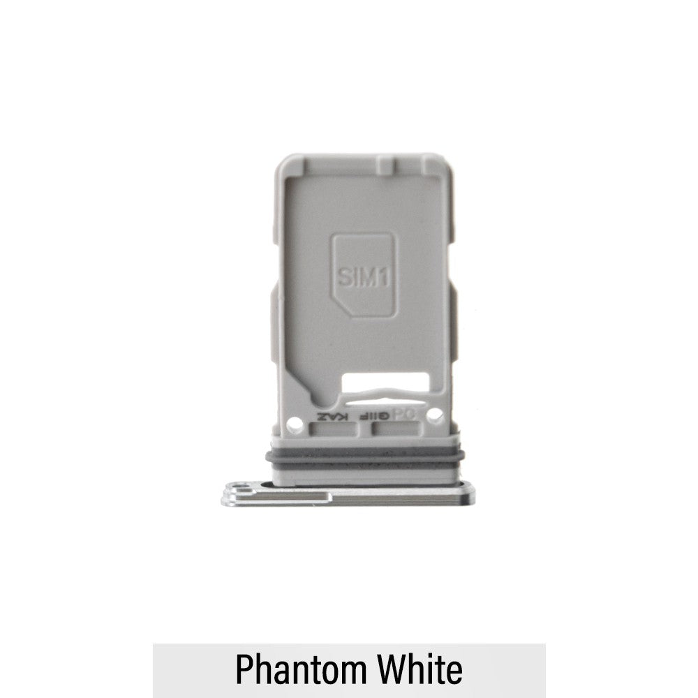 Single SIM Card Tray for Samsung Galaxy S21 5G G991-Phantom White