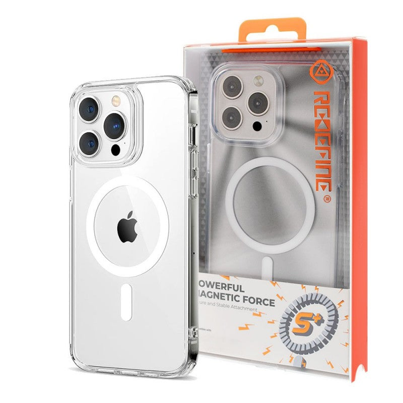 High Quality Acrylic + TPU Hybrid Transparent Magsafe Case For IPhone 15 Series