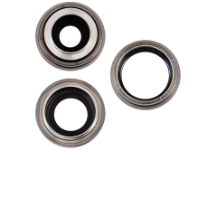 Rear Camera Lens With Bracket for iPhone 15 Pro-Gold (Purple)