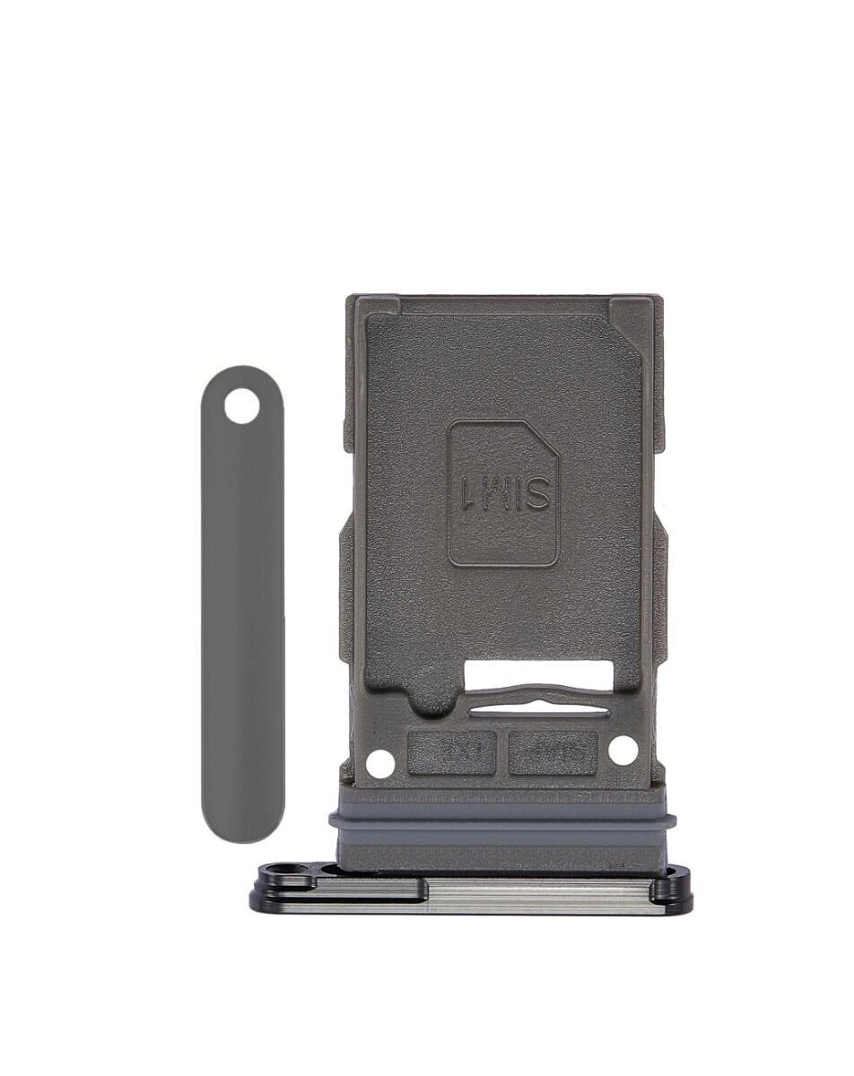 Single SIM Card Tray for Samsung Galaxy S24 / S24 Plus-Onyx Black