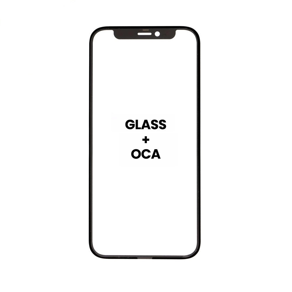 Front Screen Outer Glass With OCA for iPhone 12 mini (Brown)