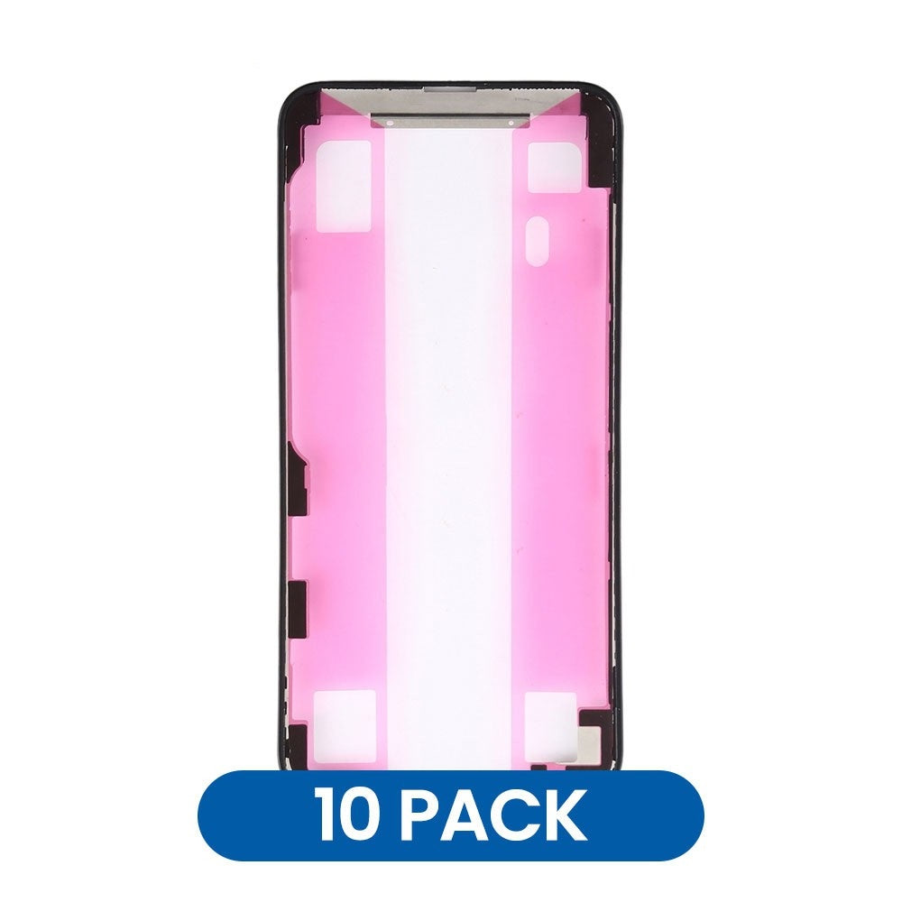 Front LCD Screen Bezel Frame With 3M Glue for iPhone 11 Pro Max (Brown) (Pack of 10)