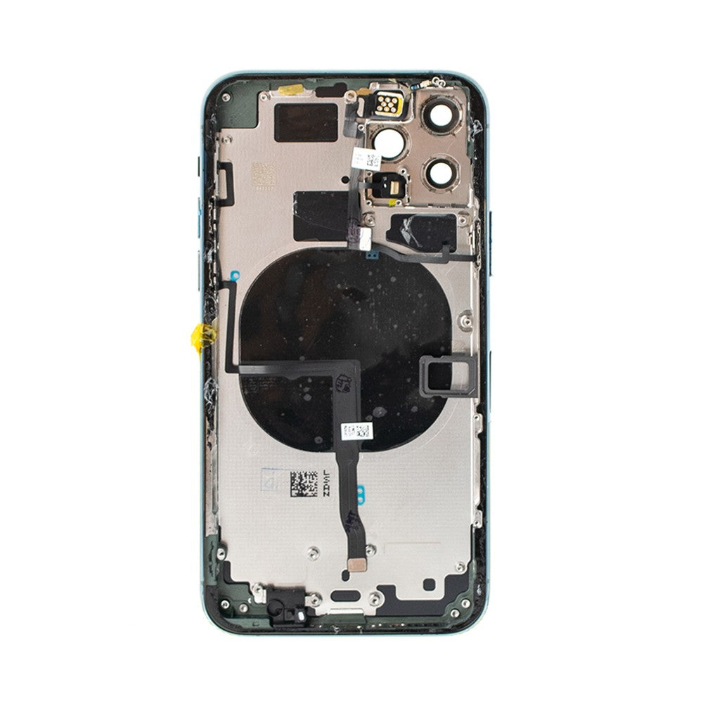 Rear Housing with Small Parts for iPhone 11 Pro (Purple)-Matte Midnight Green