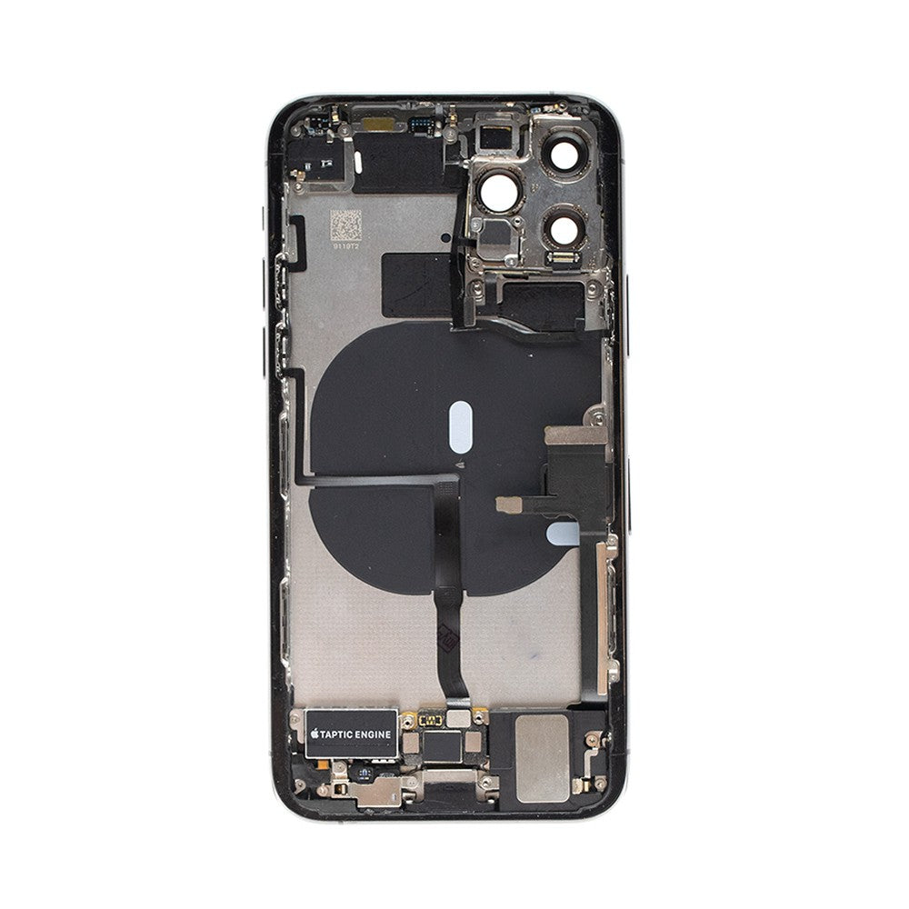 Rear Housing with Full Set Parts for iPhone 11 Pro-Matte Space Gray (Purple)