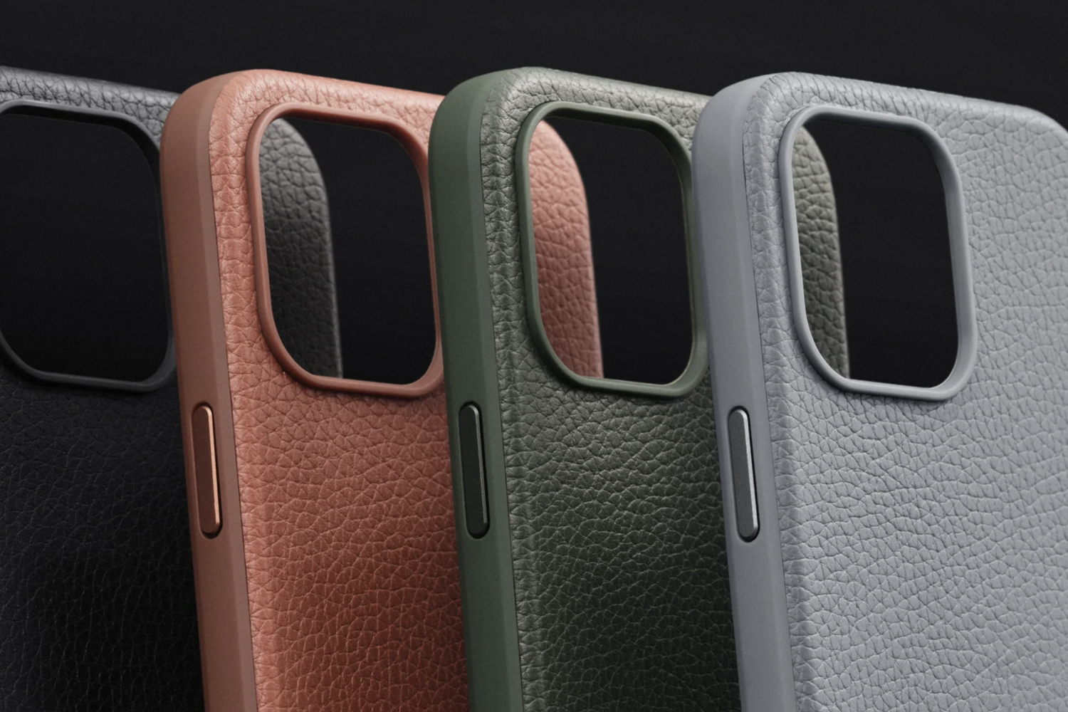 Apple iPhone 16 Pro Realistic Lychee Texture Case – Premium Anti-Slip Protective Cover