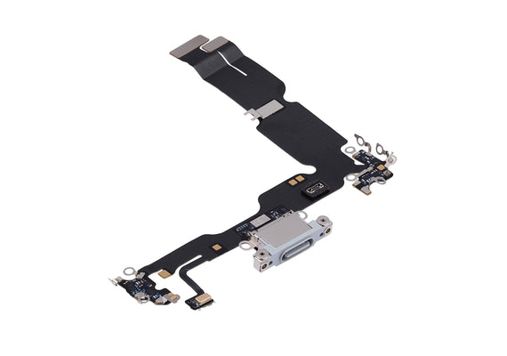 Charging Port for iPhone 15 Plus (Purple)-Blue
