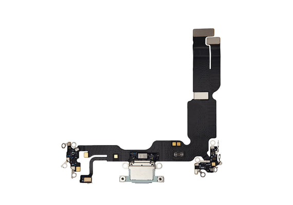 Charging Port for iPhone 15 Plus (Purple)-Green