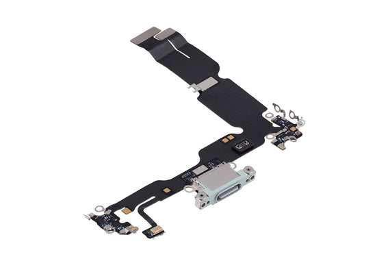 Charging Port for iPhone 15 Plus (Purple)-Green