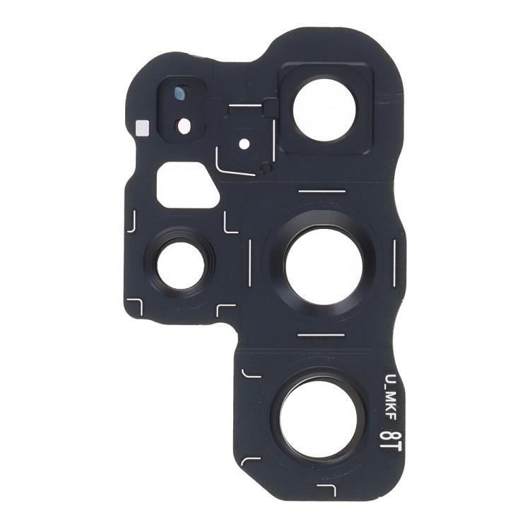 Rear Camera Lens with Bezel for Samsung Galaxy S24 Ultra-Titanium Gray