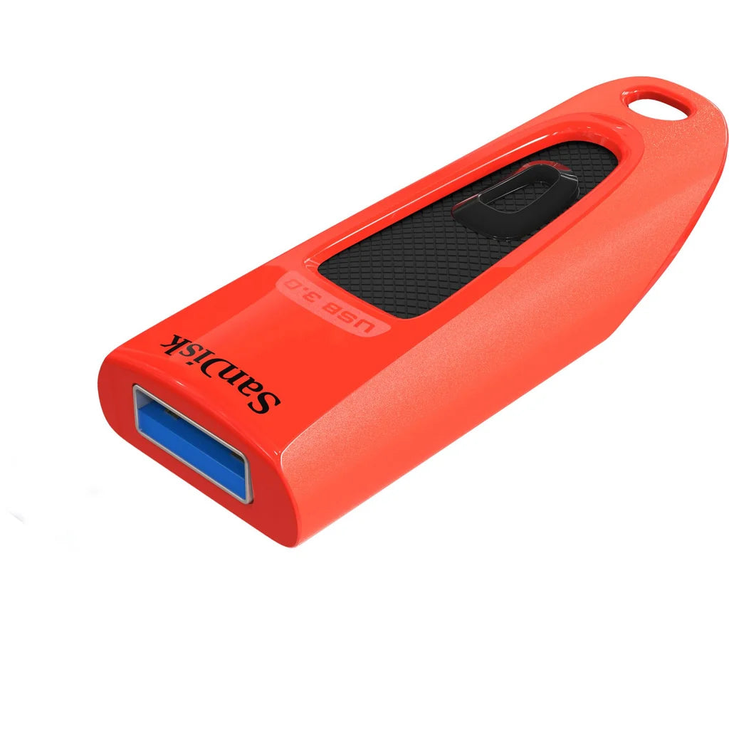SanDisk Ultra 64GB USB 3.0 Flash Drive – Red