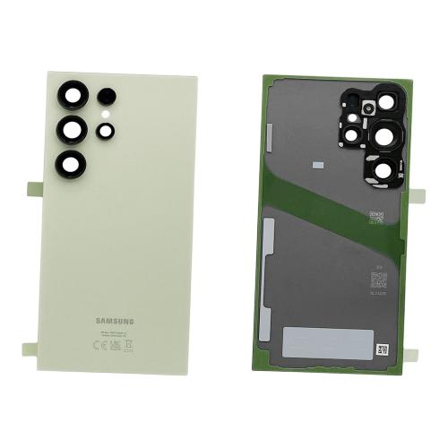 Red Rear Cover Glass For Samsung Galaxy S24 Ultra-Titanium Green